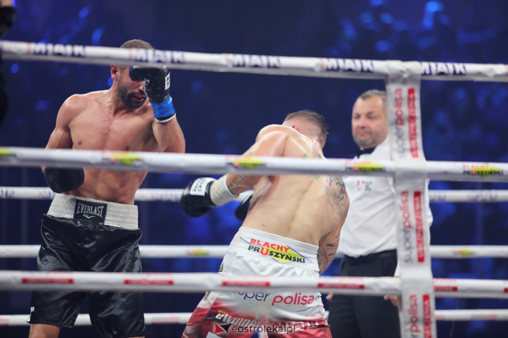 Knockout Boxing Night 19 w Ostrołęce [27.11.2021] - zdjęcie #83 - eOstroleka.pl