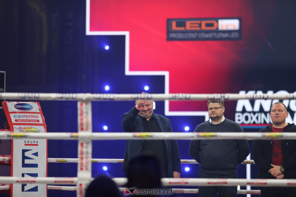 Knockout Boxing Night 19 w Ostrołęce [27.11.2021] - zdjęcie #77 - eOstroleka.pl