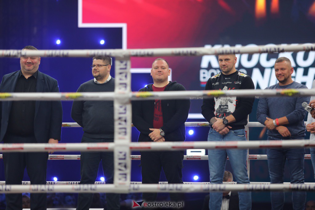 Knockout Boxing Night 19 w Ostrołęce [27.11.2021] - zdjęcie #76 - eOstroleka.pl