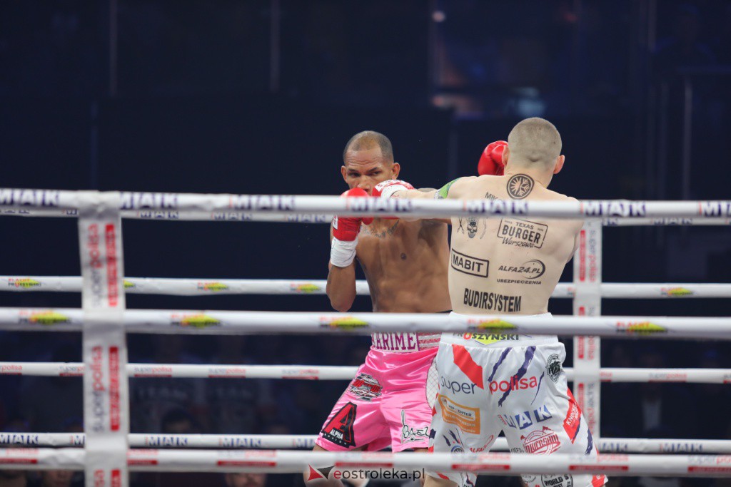 Knockout Boxing Night 19 w Ostrołęce [27.11.2021] - zdjęcie #59 - eOstroleka.pl