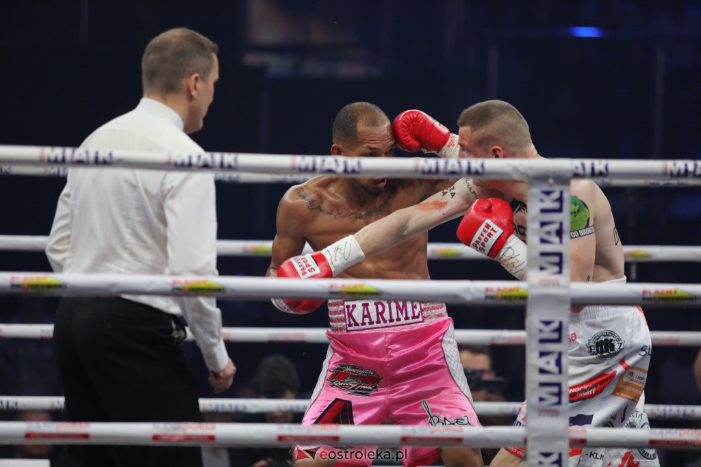 Knockout Boxing Night 19 w Ostrołęce [27.11.2021] - zdjęcie #51 - eOstroleka.pl