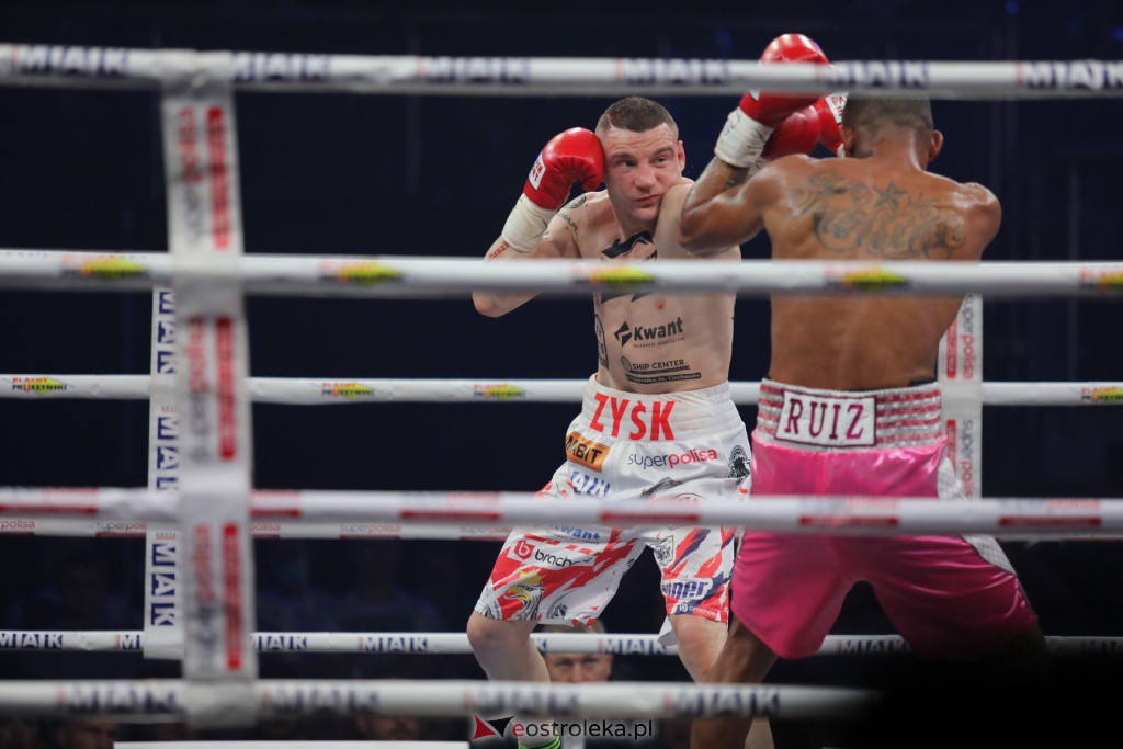 Knockout Boxing Night 19 w Ostrołęce [27.11.2021] - zdjęcie #36 - eOstroleka.pl