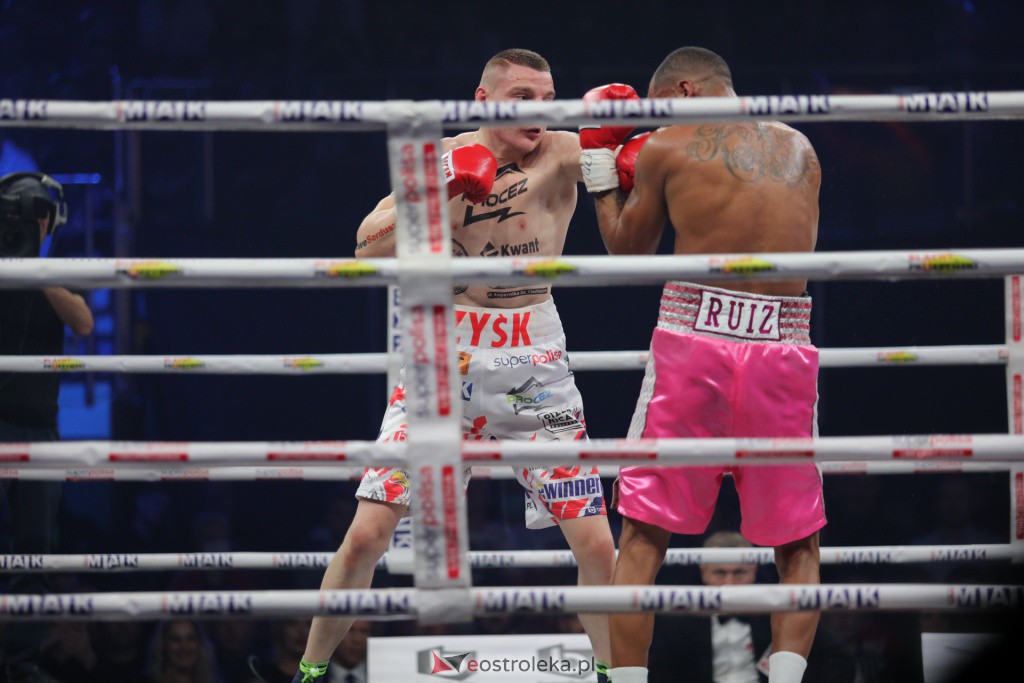 Knockout Boxing Night 19 w Ostrołęce [27.11.2021] - zdjęcie #34 - eOstroleka.pl