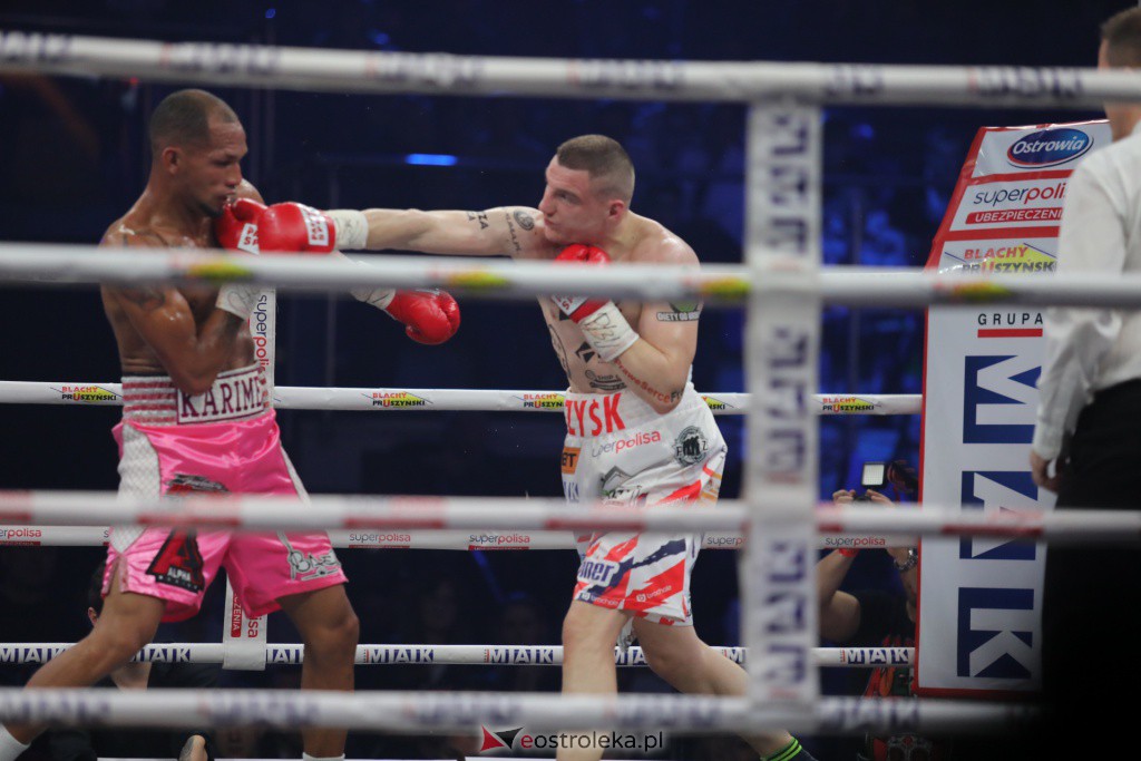 Knockout Boxing Night 19 w Ostrołęce [27.11.2021] - zdjęcie #31 - eOstroleka.pl