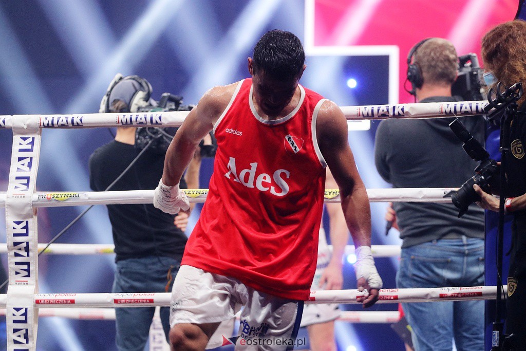 Knockout Boxing Night 19 w Ostrołęce [27.11.2021] - zdjęcie #195 - eOstroleka.pl