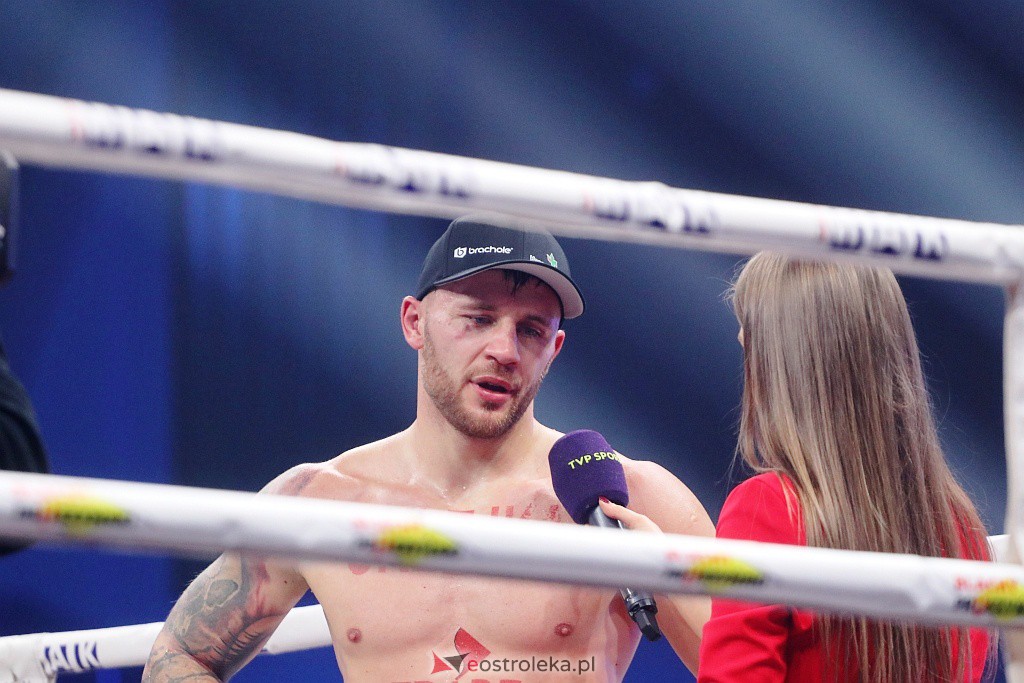 Knockout Boxing Night 19 w Ostrołęce [27.11.2021] - zdjęcie #185 - eOstroleka.pl