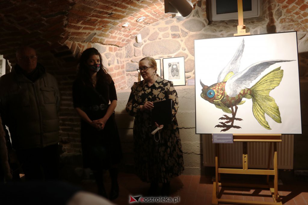 Wernisaż wystawy Kimby Frances Kerner „Golemy, Dybuki i Wiedźmy” [28.11.2021] - zdjęcie #1 - eOstroleka.pl