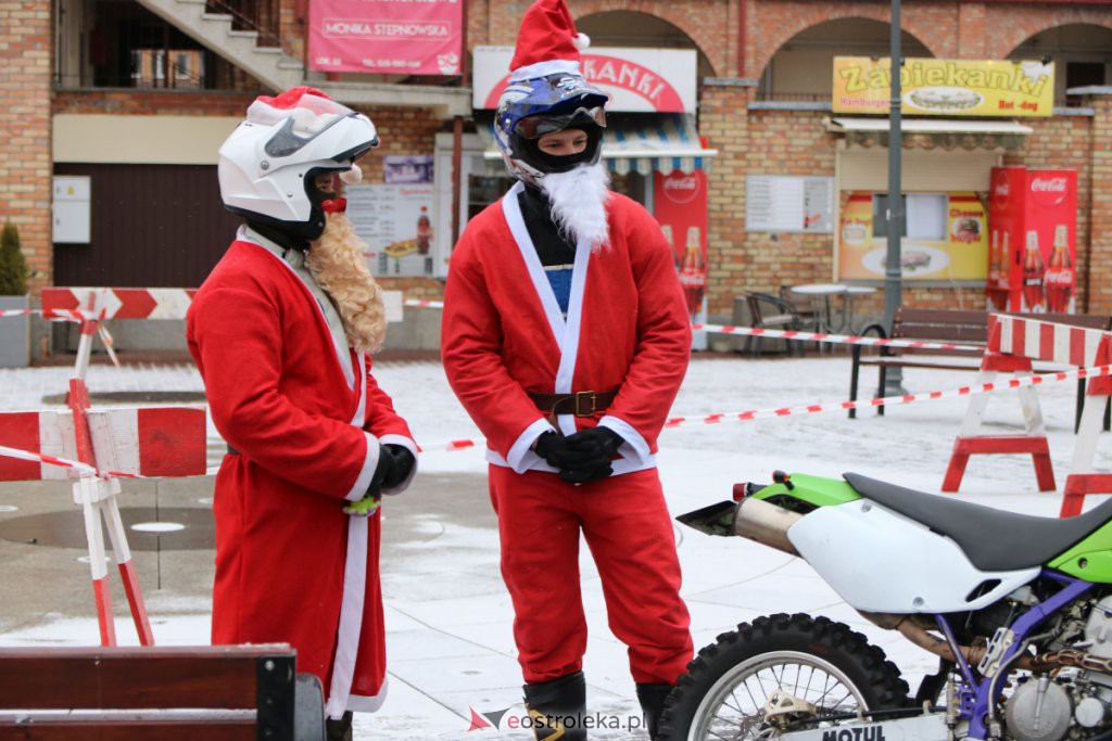 MotoMikołajki w Ostrołęce [04.12.2021] - zdjęcie #13 - eOstroleka.pl