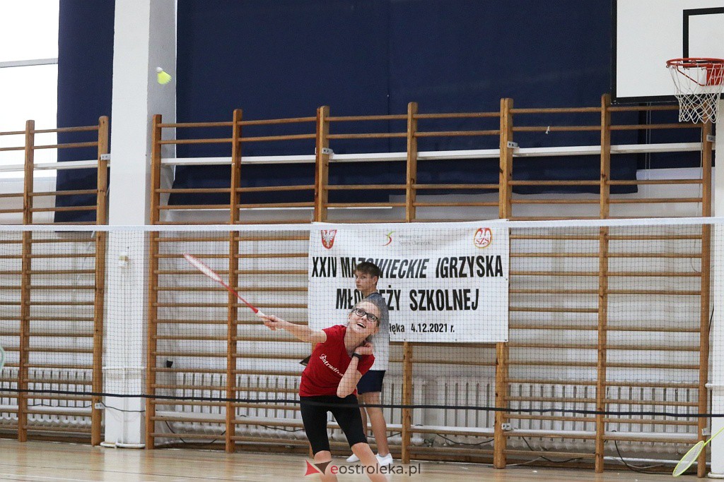 Mistrzostwa Ostrołęki w badmintonie [05.12.2021] - zdjęcie #2 - eOstroleka.pl