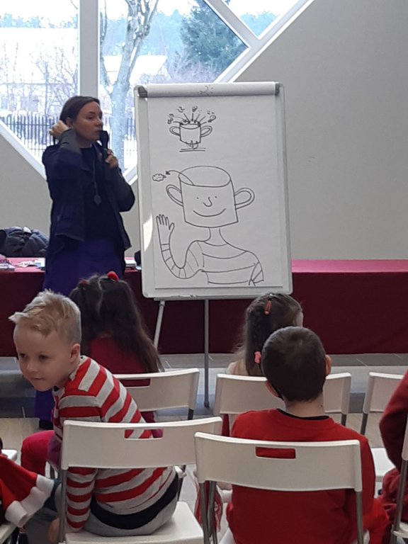 Mikołajkowe spotkanie z Zofią Stanecką w Gminnej Bibliotece Publicznej w Łysych - zdjęcie #12 - eOstroleka.pl