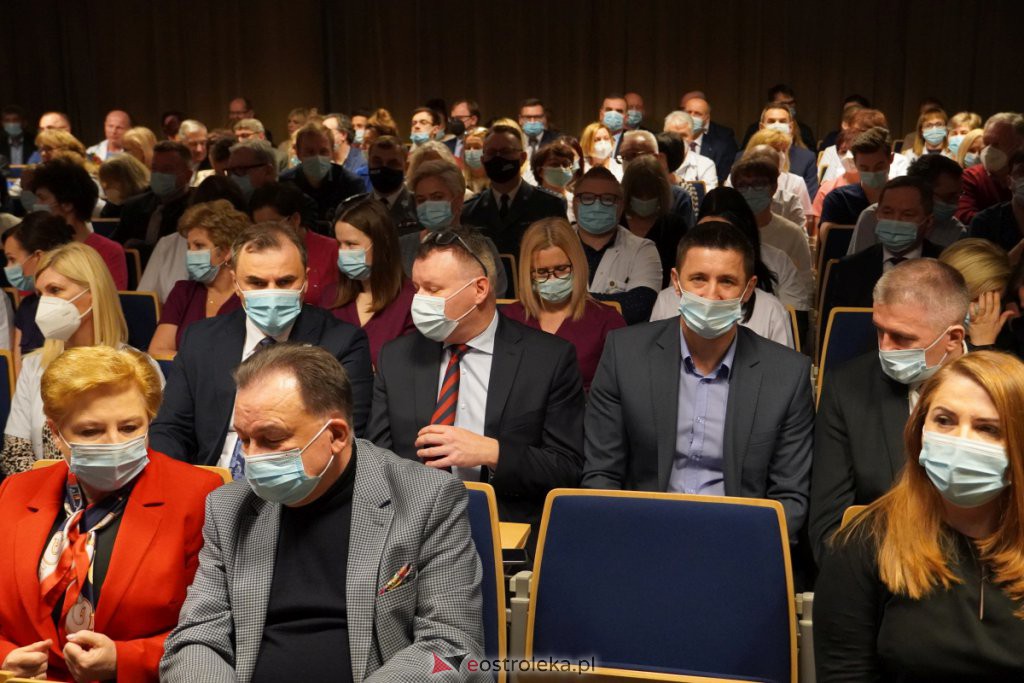 Uroczyste otwarcie Pododdziału Chirurgii Naczyniowej w szpitalu w Ostrołęce [16.12.2021] - zdjęcie #10 - eOstroleka.pl