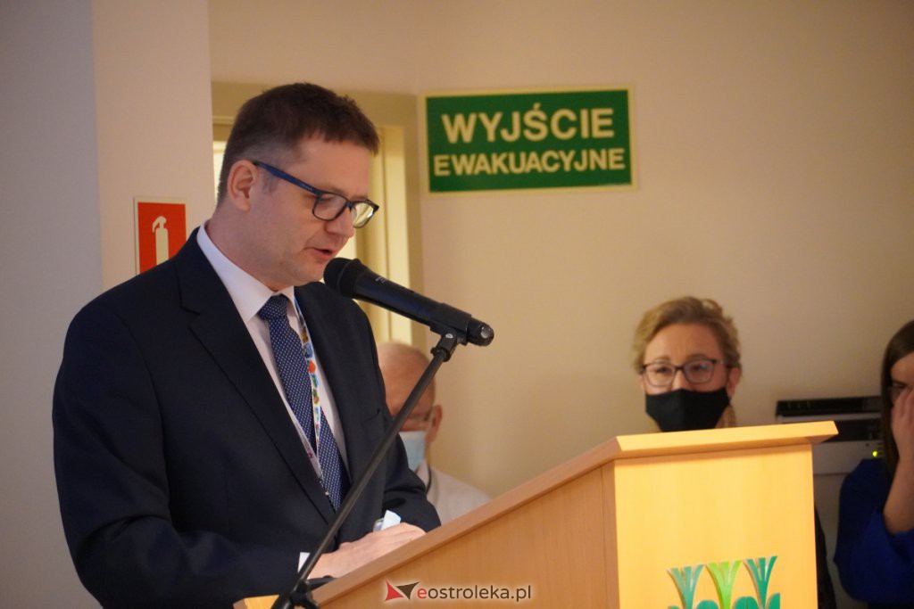Uroczyste otwarcie Pododdziału Chirurgii Naczyniowej w szpitalu w Ostrołęce [16.12.2021] - zdjęcie #31 - eOstroleka.pl