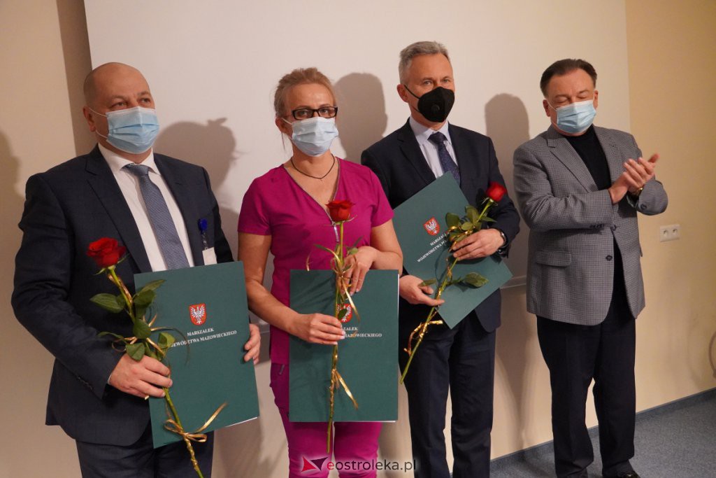 Uroczyste otwarcie Pododdziału Chirurgii Naczyniowej w szpitalu w Ostrołęce [16.12.2021] - zdjęcie #62 - eOstroleka.pl