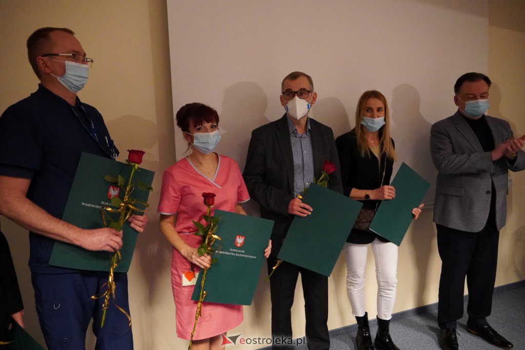 Uroczyste otwarcie Pododdziału Chirurgii Naczyniowej w szpitalu w Ostrołęce [16.12.2021] - zdjęcie #64 - eOstroleka.pl