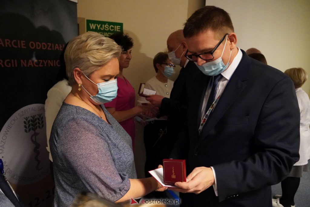 Uroczyste otwarcie Pododdziału Chirurgii Naczyniowej w szpitalu w Ostrołęce [16.12.2021] - zdjęcie #65 - eOstroleka.pl