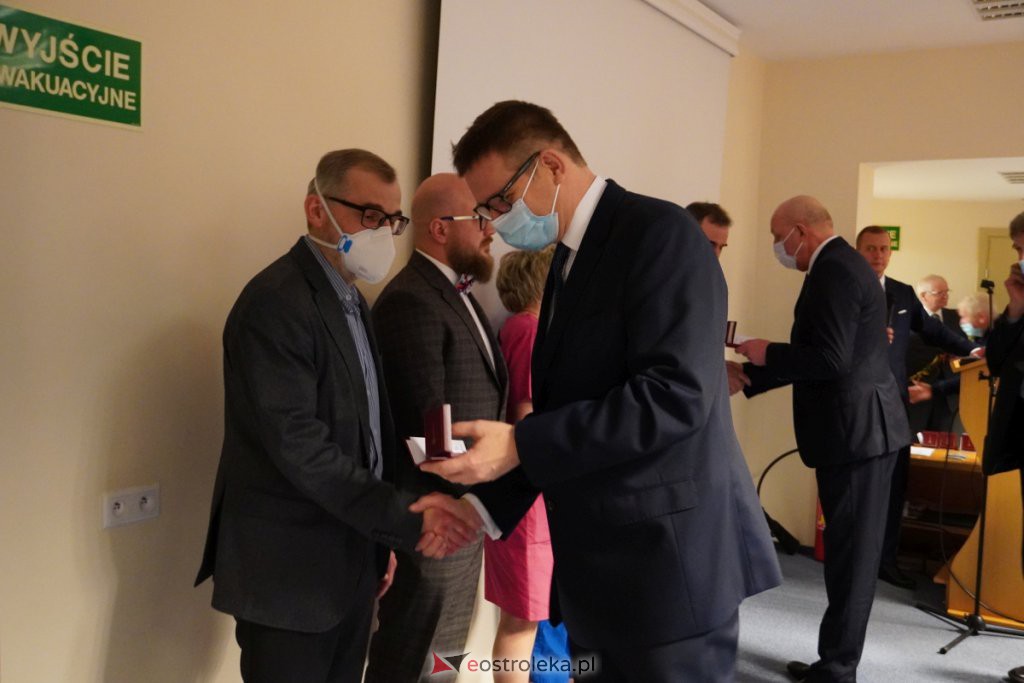 Uroczyste otwarcie Pododdziału Chirurgii Naczyniowej w szpitalu w Ostrołęce [16.12.2021] - zdjęcie #60 - eOstroleka.pl