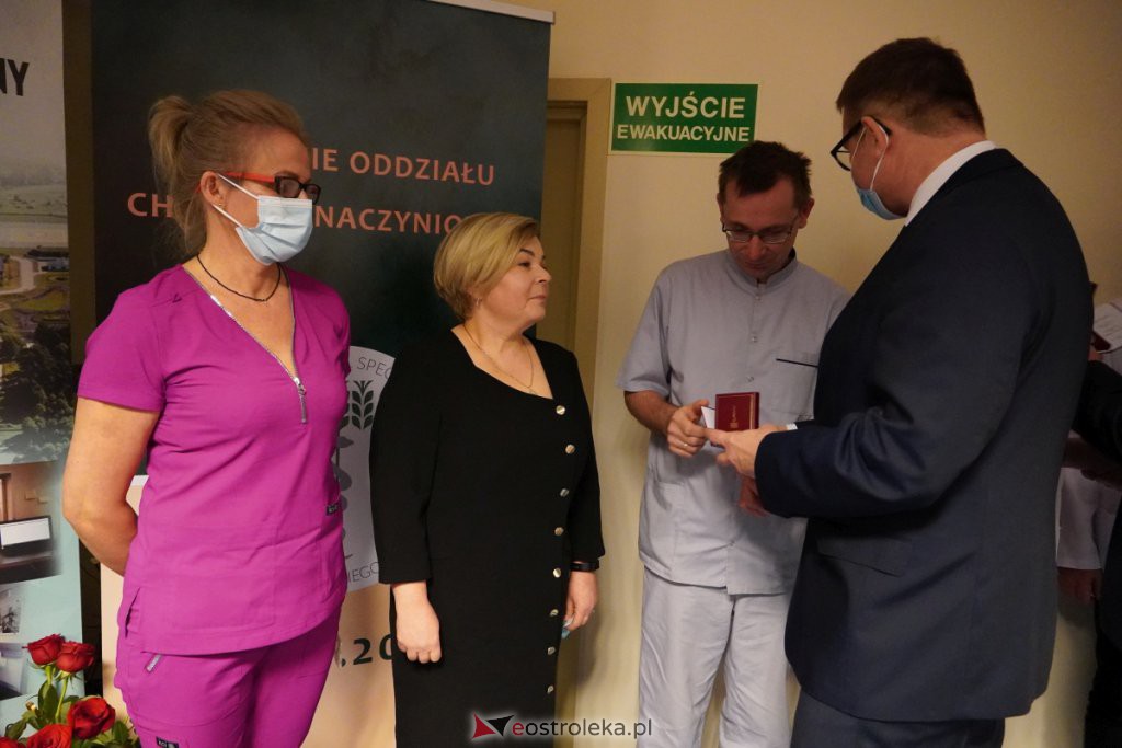 Uroczyste otwarcie Pododdziału Chirurgii Naczyniowej w szpitalu w Ostrołęce [16.12.2021] - zdjęcie #112 - eOstroleka.pl