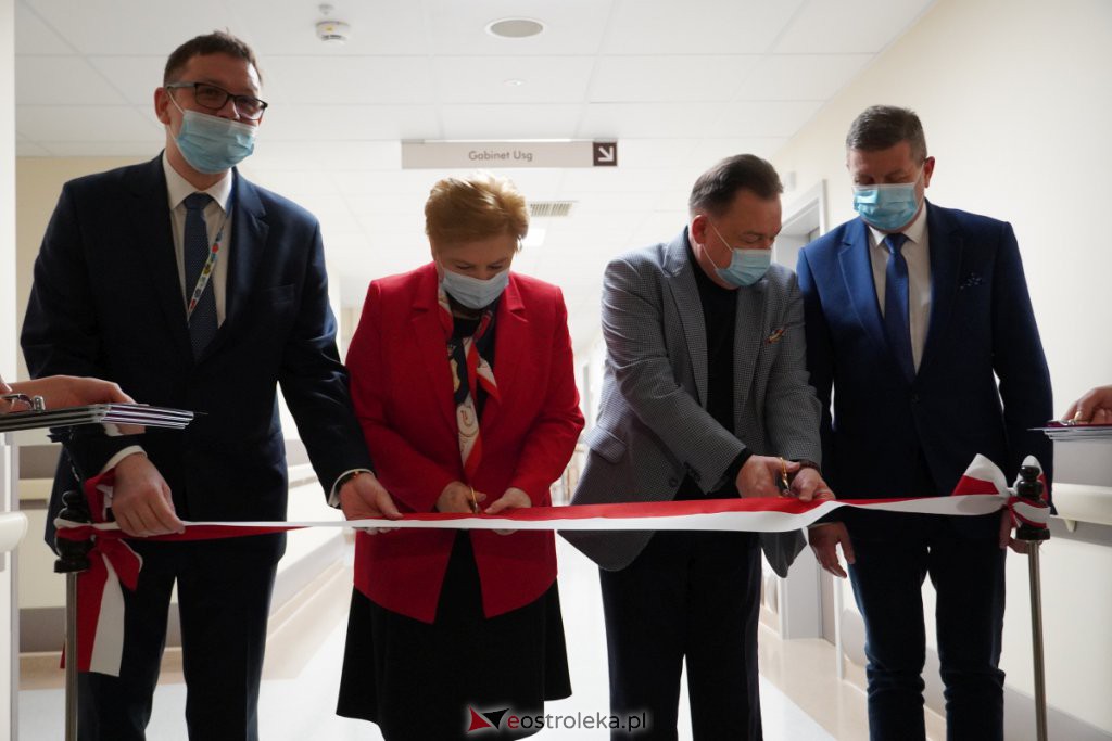 Uroczyste otwarcie Pododdziału Chirurgii Naczyniowej w szpitalu w Ostrołęce [16.12.2021] - zdjęcie #127 - eOstroleka.pl
