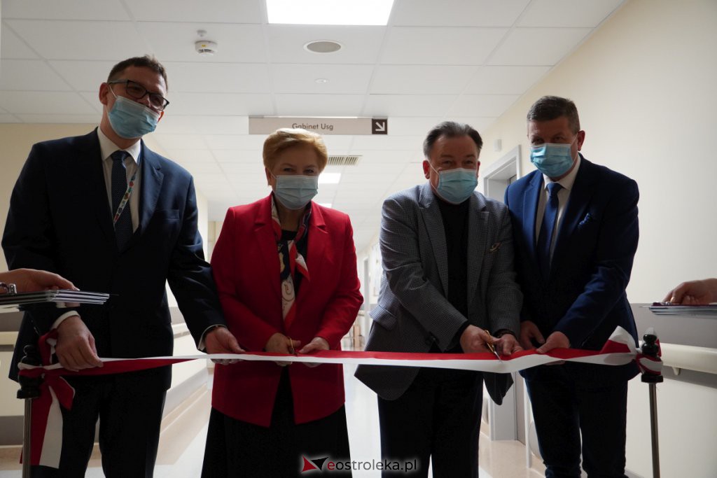 Uroczyste otwarcie Pododdziału Chirurgii Naczyniowej w szpitalu w Ostrołęce [16.12.2021] - zdjęcie #128 - eOstroleka.pl