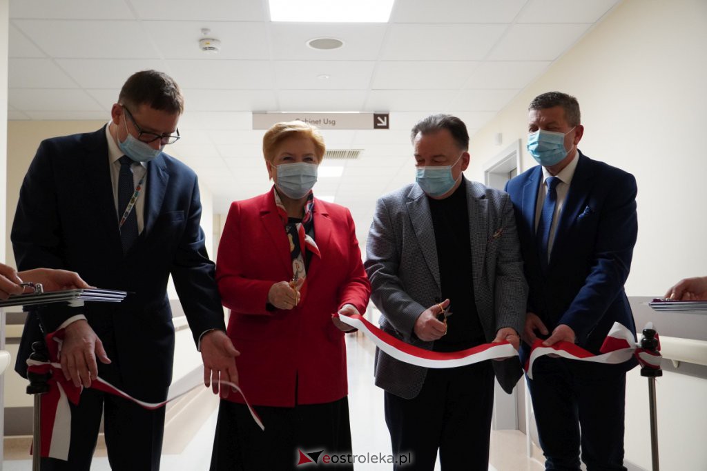 Uroczyste otwarcie Pododdziału Chirurgii Naczyniowej w szpitalu w Ostrołęce [16.12.2021] - zdjęcie #129 - eOstroleka.pl