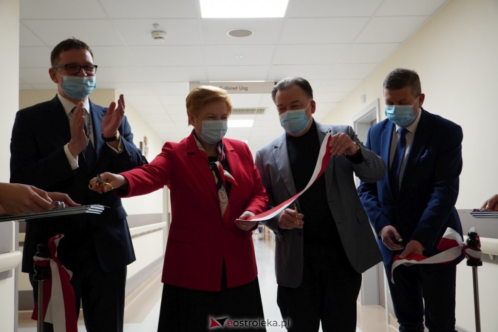 Uroczyste otwarcie Pododdziału Chirurgii Naczyniowej w szpitalu w Ostrołęce [16.12.2021] - zdjęcie #130 - eOstroleka.pl