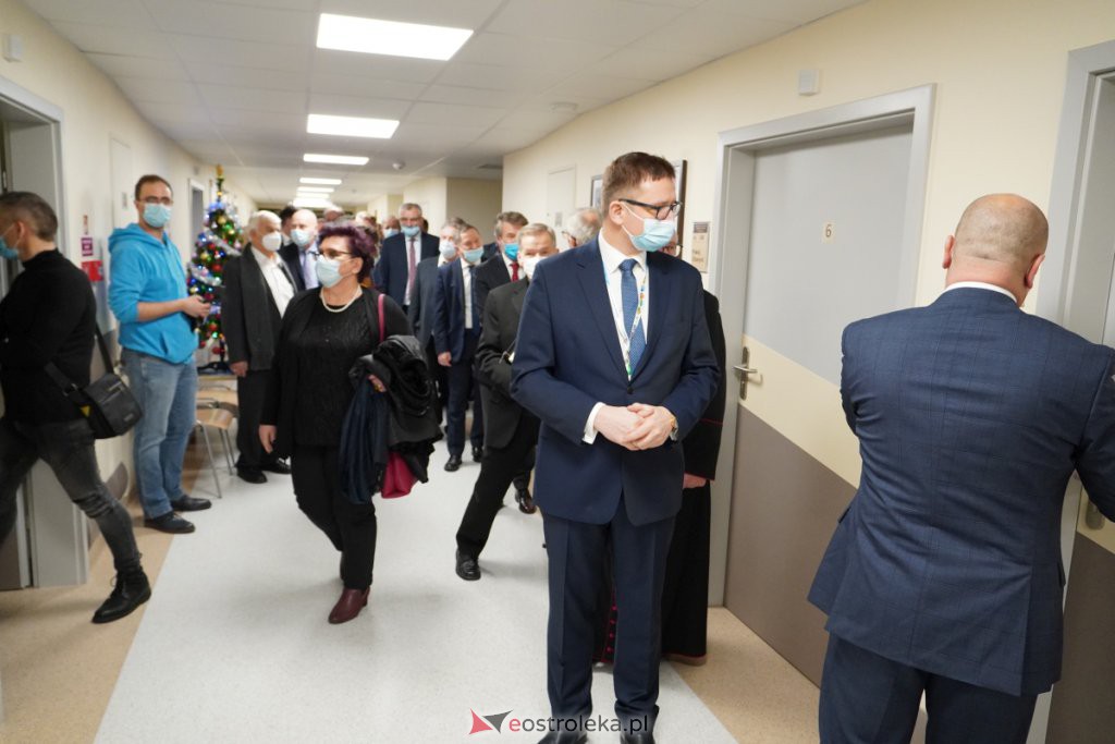 Uroczyste otwarcie Pododdziału Chirurgii Naczyniowej w szpitalu w Ostrołęce [16.12.2021] - zdjęcie #136 - eOstroleka.pl