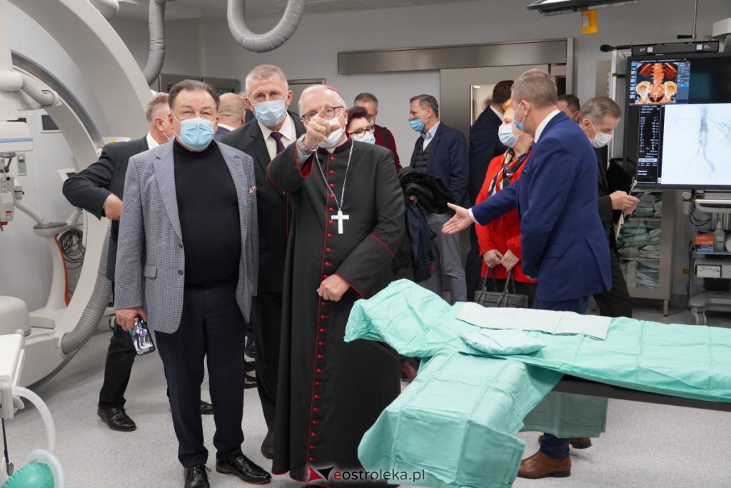 Uroczyste otwarcie Pododdziału Chirurgii Naczyniowej w szpitalu w Ostrołęce [16.12.2021] - zdjęcie #147 - eOstroleka.pl