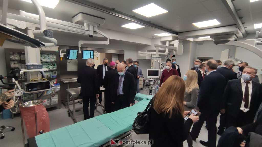 Uroczyste otwarcie Pododdziału Chirurgii Naczyniowej w szpitalu w Ostrołęce [16.12.2021] - zdjęcie #17 - eOstroleka.pl