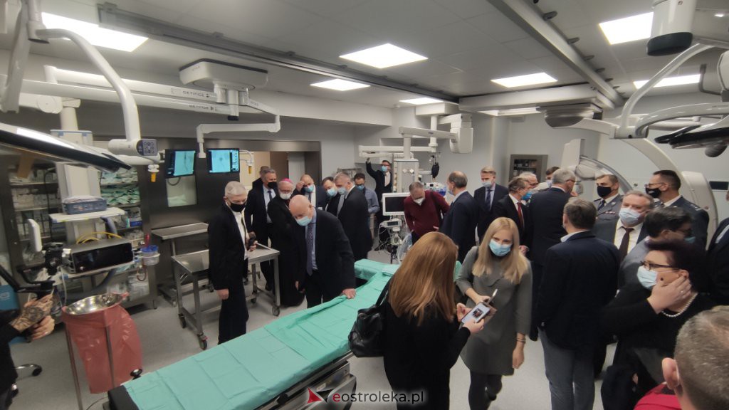 Uroczyste otwarcie Pododdziału Chirurgii Naczyniowej w szpitalu w Ostrołęce [16.12.2021] - zdjęcie #19 - eOstroleka.pl