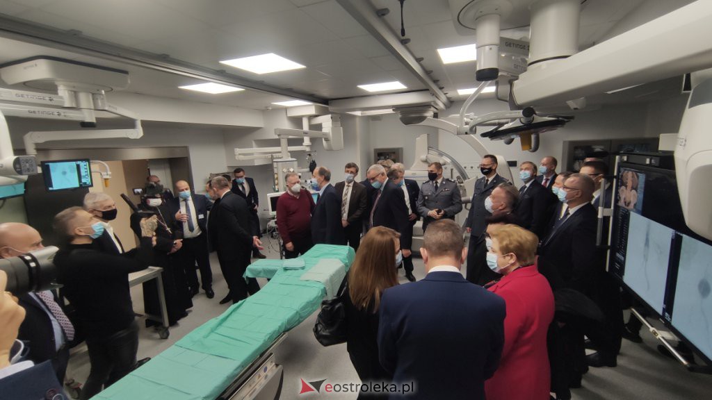 Uroczyste otwarcie Pododdziału Chirurgii Naczyniowej w szpitalu w Ostrołęce [16.12.2021] - zdjęcie #21 - eOstroleka.pl