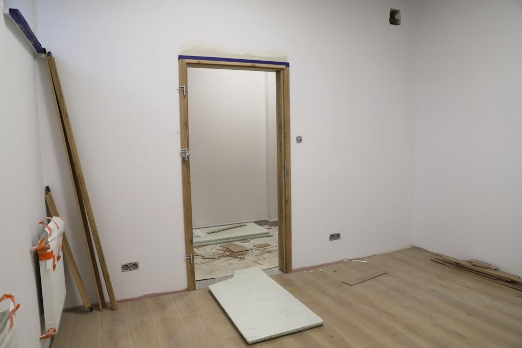 Fotoralacja z placu budowy Centrum Aktywności Seniorów [17.12.2021] - zdjęcie #31 - eOstroleka.pl