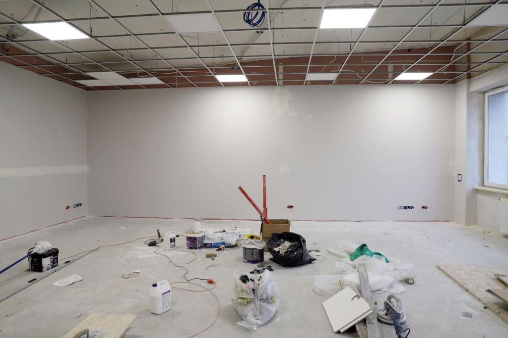 Fotoralacja z placu budowy Centrum Aktywności Seniorów [17.12.2021] - zdjęcie #18 - eOstroleka.pl