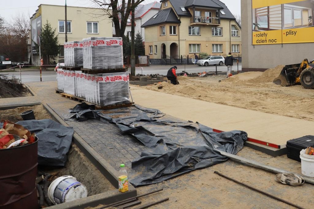 Fotoralacja z placu budowy Centrum Aktywności Seniorów [17.12.2021] - zdjęcie #7 - eOstroleka.pl