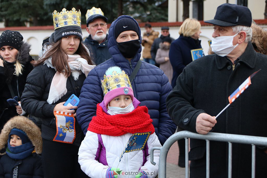 Orszak Trzech Króli 2022 w Ostrołęce [06.01.2022] - zdjęcie #148 - eOstroleka.pl