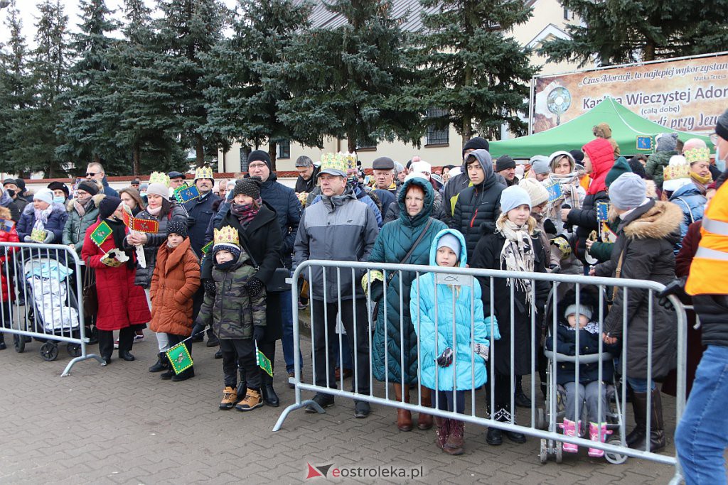 Orszak Trzech Króli 2022 w Ostrołęce [06.01.2022] - zdjęcie #109 - eOstroleka.pl