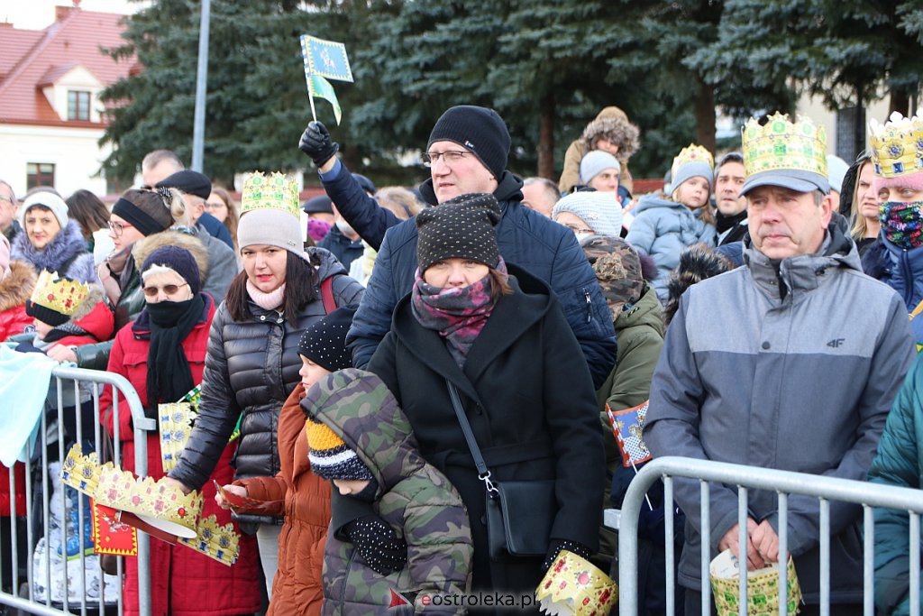 Orszak Trzech Króli 2022 w Ostrołęce [06.01.2022] - zdjęcie #41 - eOstroleka.pl