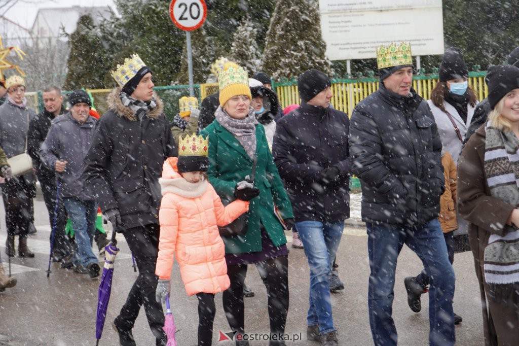 Orszak Trzech Króli 2022. Po raz pierwszy w Myszyńcu [6.01.2022] - zdjęcie #73 - eOstroleka.pl