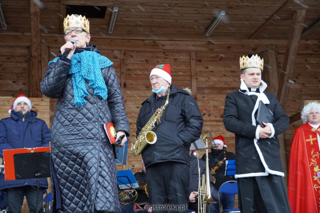 Orszak Trzech Króli 2022. Po raz pierwszy w Myszyńcu [6.01.2022] - zdjęcie #42 - eOstroleka.pl