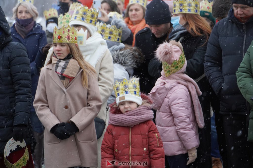 Orszak Trzech Króli 2022. Po raz pierwszy w Myszyńcu [6.01.2022] - zdjęcie #33 - eOstroleka.pl
