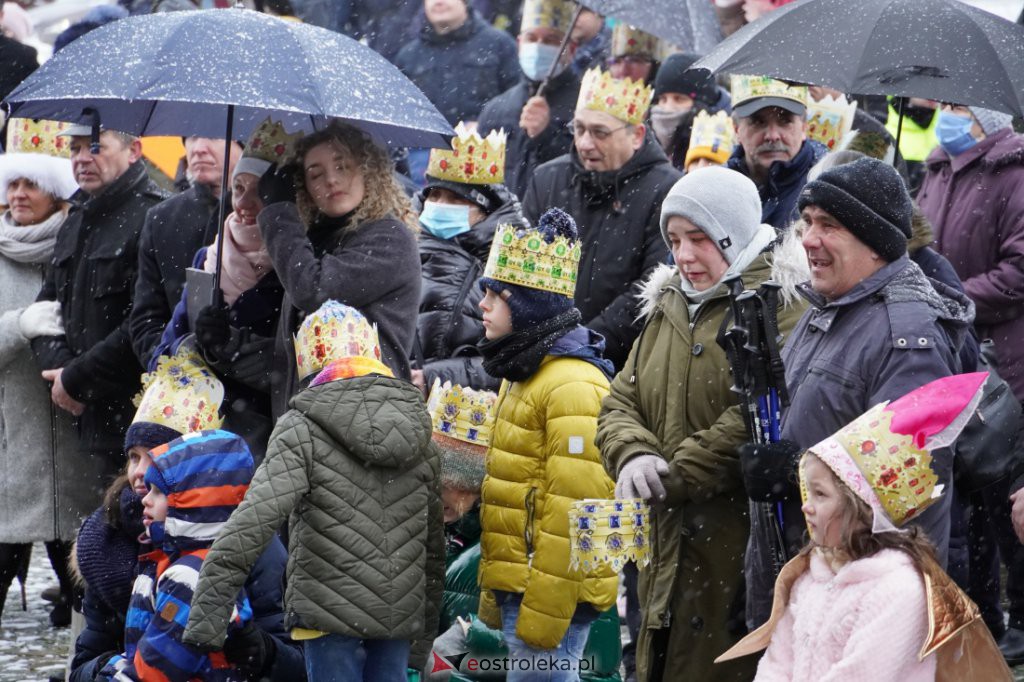 Orszak Trzech Króli 2022. Po raz pierwszy w Myszyńcu [6.01.2022] - zdjęcie #17 - eOstroleka.pl