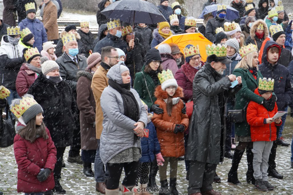 Orszak Trzech Króli 2022. Po raz pierwszy w Myszyńcu [6.01.2022] - zdjęcie #9 - eOstroleka.pl