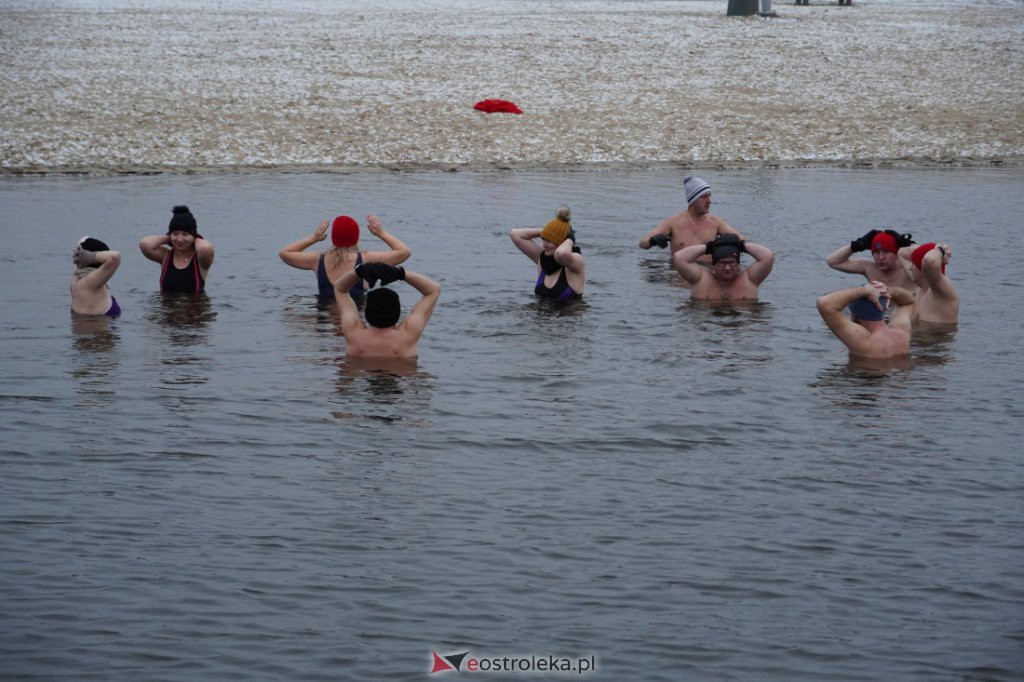 Kolejna kąpiel morsów w Narwi [08.01.2022] - zdjęcie #10 - eOstroleka.pl
