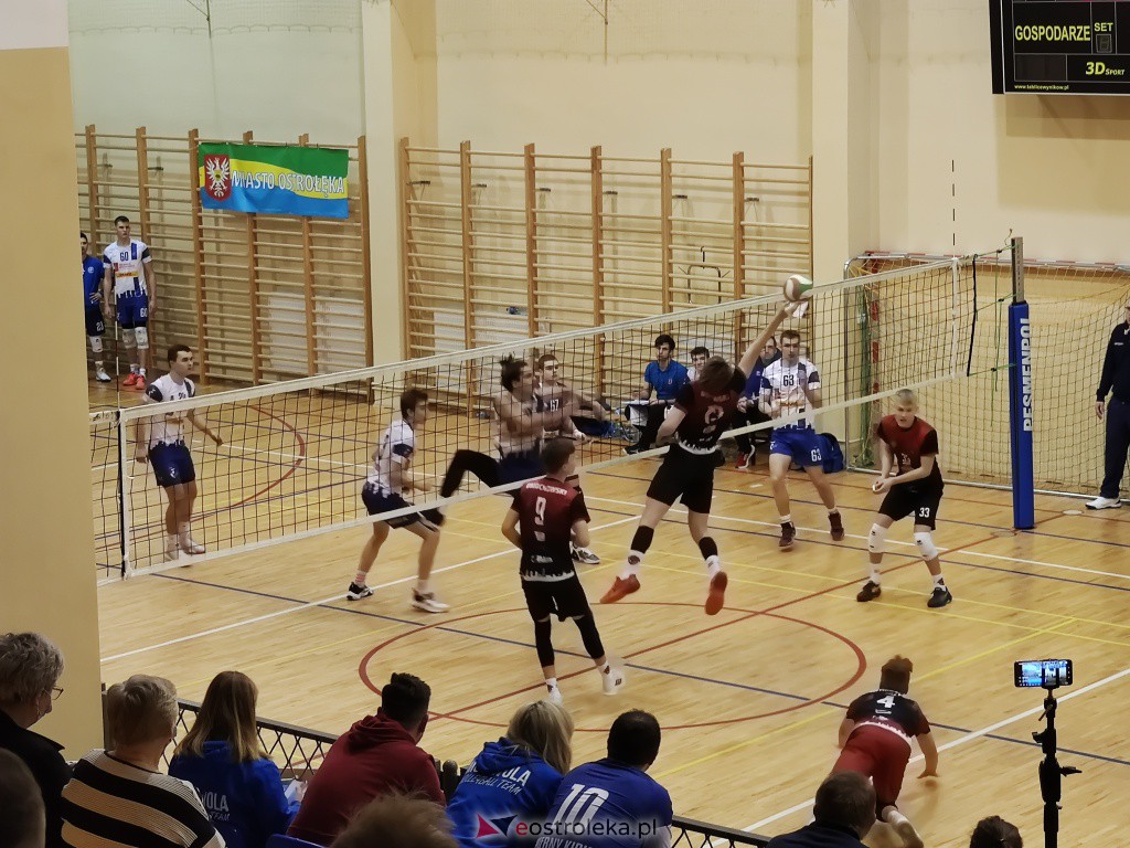 Volley Ostrołęka - MOS Wola Warszawa [15.01.2022] - zdjęcie #7 - eOstroleka.pl