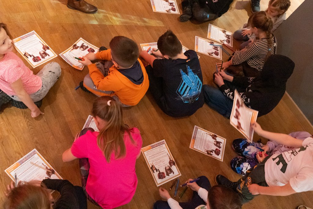 Drugi dzień ferii w Muzeum Kultury Kurpiowskiej - zdjęcie #8 - eOstroleka.pl