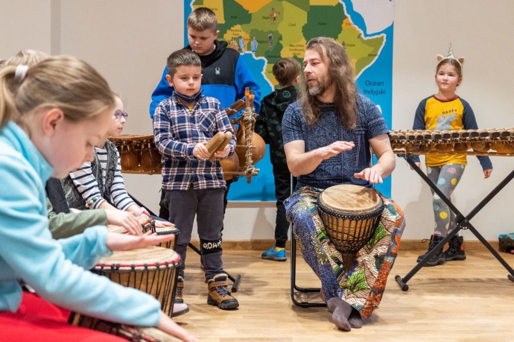 Muzyczny dzień ferii w Muzeum Kultury Kurpiowskiej - zdjęcie #5 - eOstroleka.pl