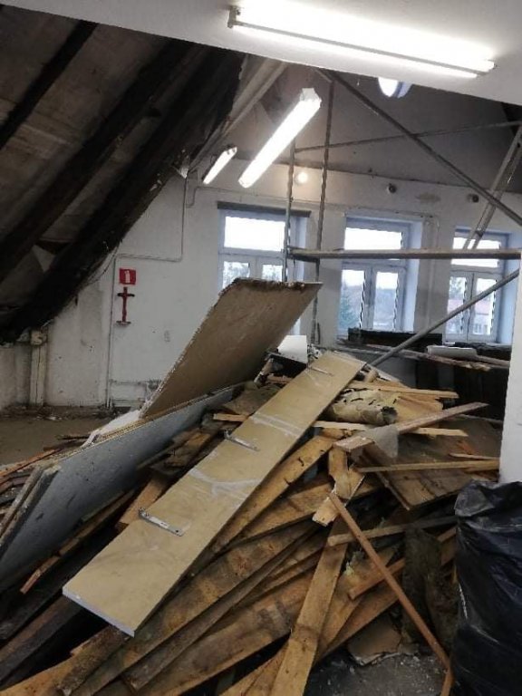 Galeria Ostrołęka w remoncie. Zobaczcie, co teraz dzieje się w tym miejscu [07.02.2022] - zdjęcie #13 - eOstroleka.pl