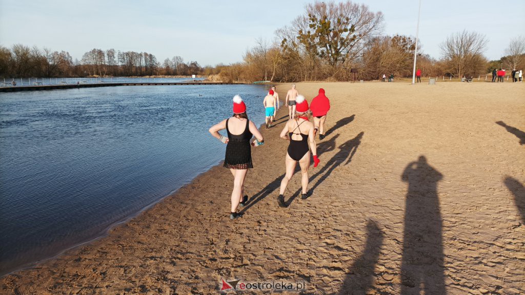 Morsy na plaży w Ostrołęce. Rozgrzewka przed jutrzejszą, dużą akcją [12.02.2022] - zdjęcie #31 - eOstroleka.pl