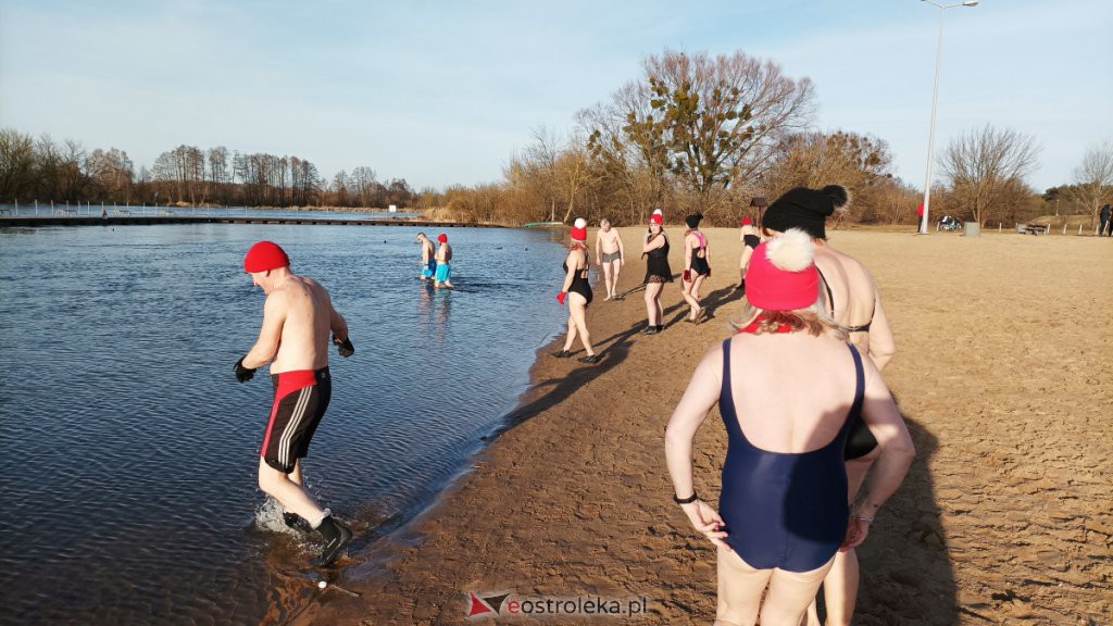 Morsy na plaży w Ostrołęce. Rozgrzewka przed jutrzejszą, dużą akcją [12.02.2022] - zdjęcie #29 - eOstroleka.pl