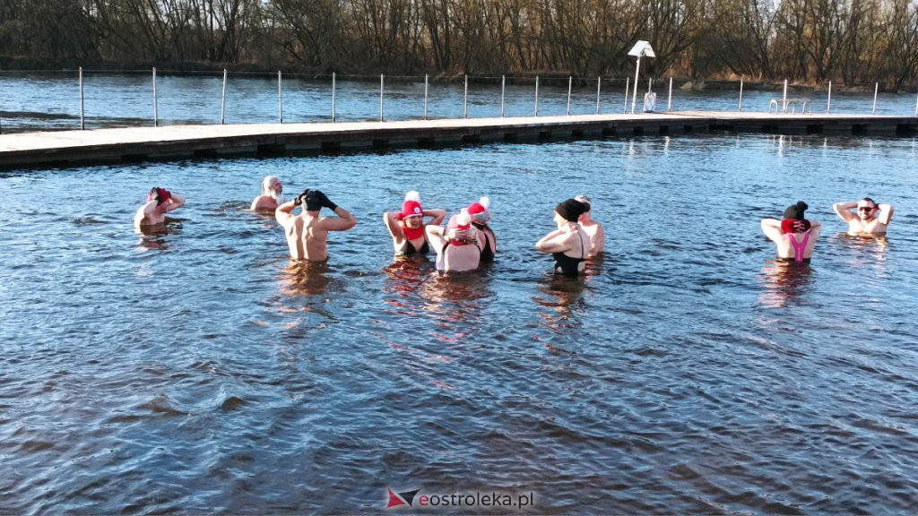 Morsy na plaży w Ostrołęce. Rozgrzewka przed jutrzejszą, dużą akcją [12.02.2022] - zdjęcie #20 - eOstroleka.pl