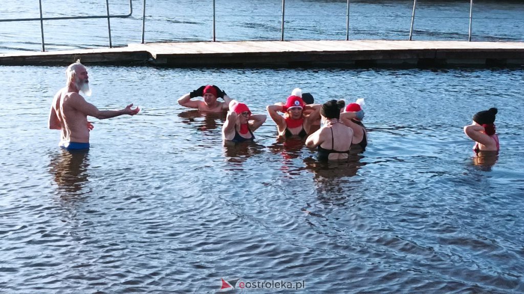 Morsy na plaży w Ostrołęce. Rozgrzewka przed jutrzejszą, dużą akcją [12.02.2022] - zdjęcie #13 - eOstroleka.pl